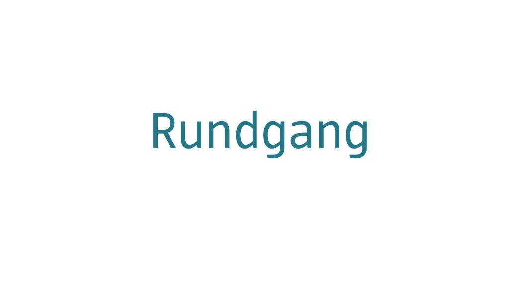 Öffentlicher Rundgang